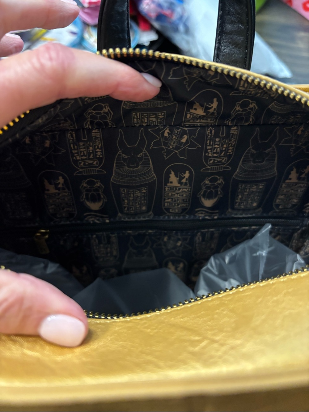 Loungefly The Mummy Book of the Living Backpack. NWT - Picture 6 of 6
